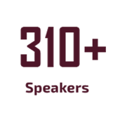 Metric - 310+ Speakers